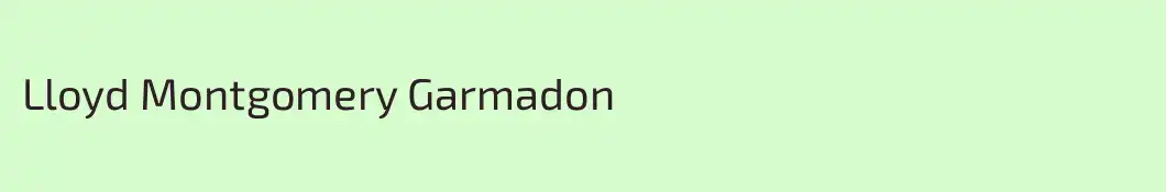 Lloyd Montgomery Garmadon